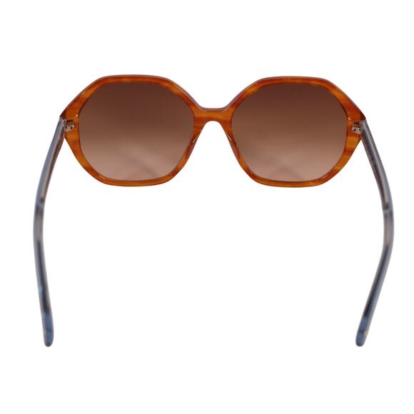 Kate Spade WAVERLY Oversized Round Womens Sunglasses - Brown Horn / Brown - NWT - Picture 9 of 11